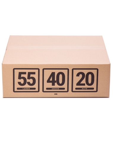 Caja Cartón Rectangular Ryanair | 55x40x20 cms
